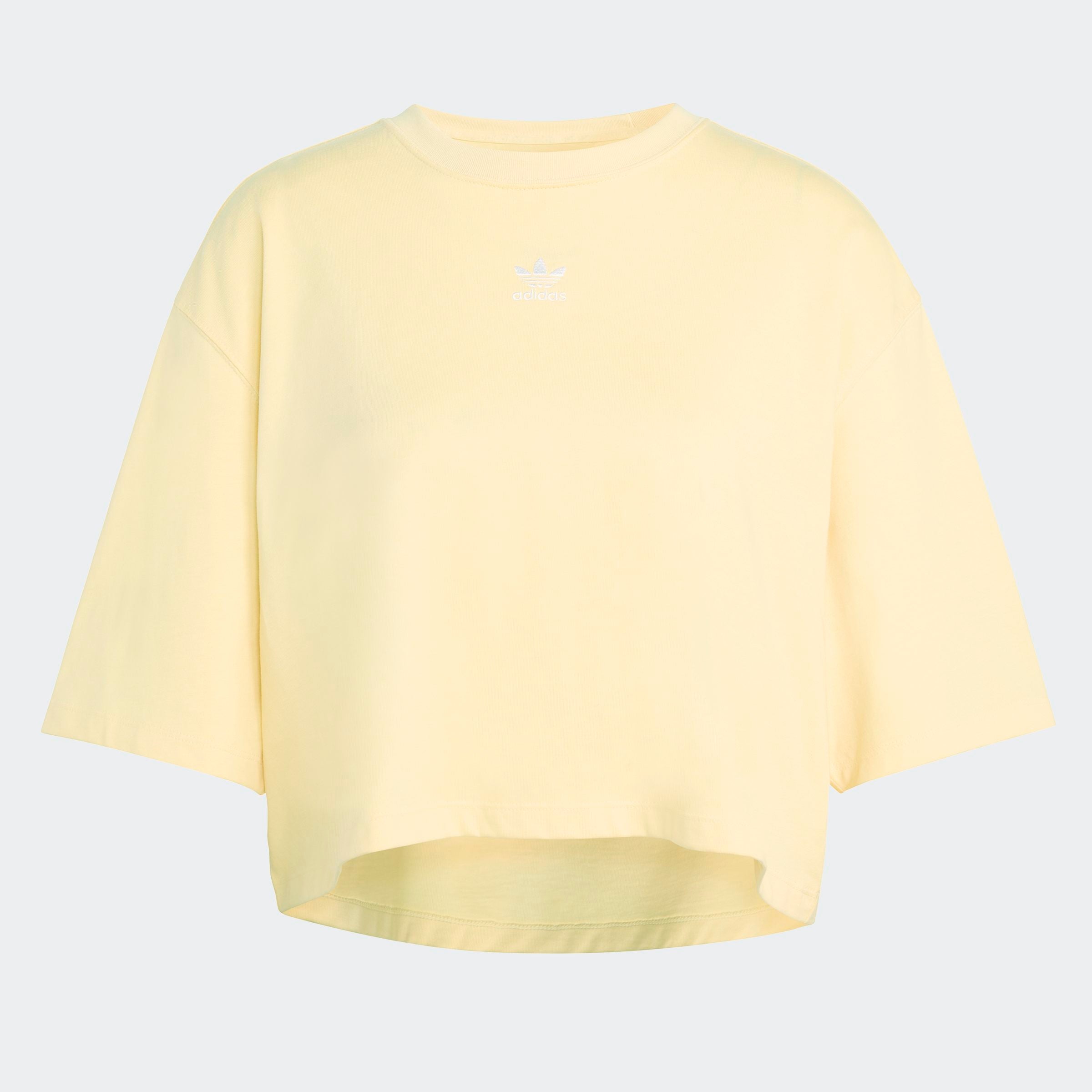 חולצת קרופ טי קצרה Essentials