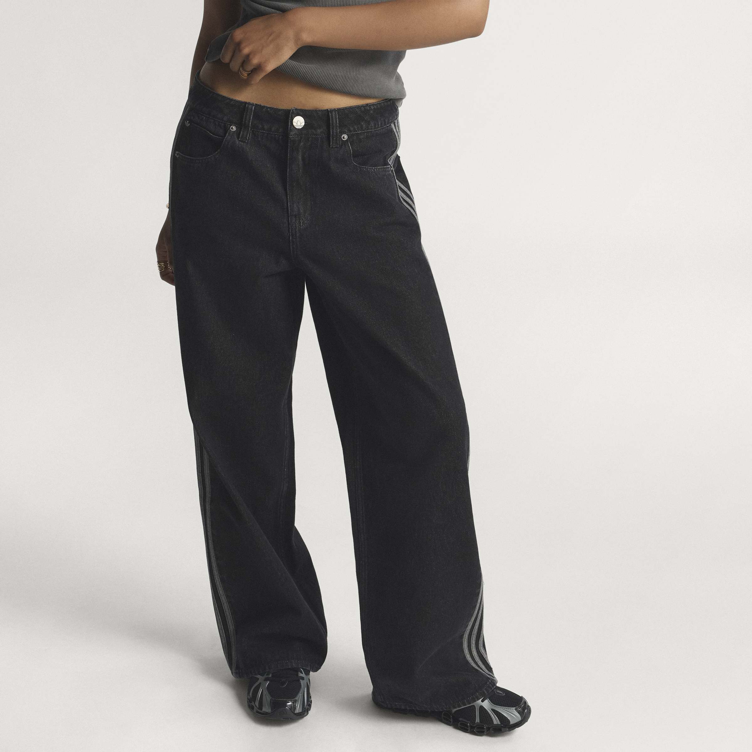 FIREBIRDTRACK ג'ינס בגזרה רחבה