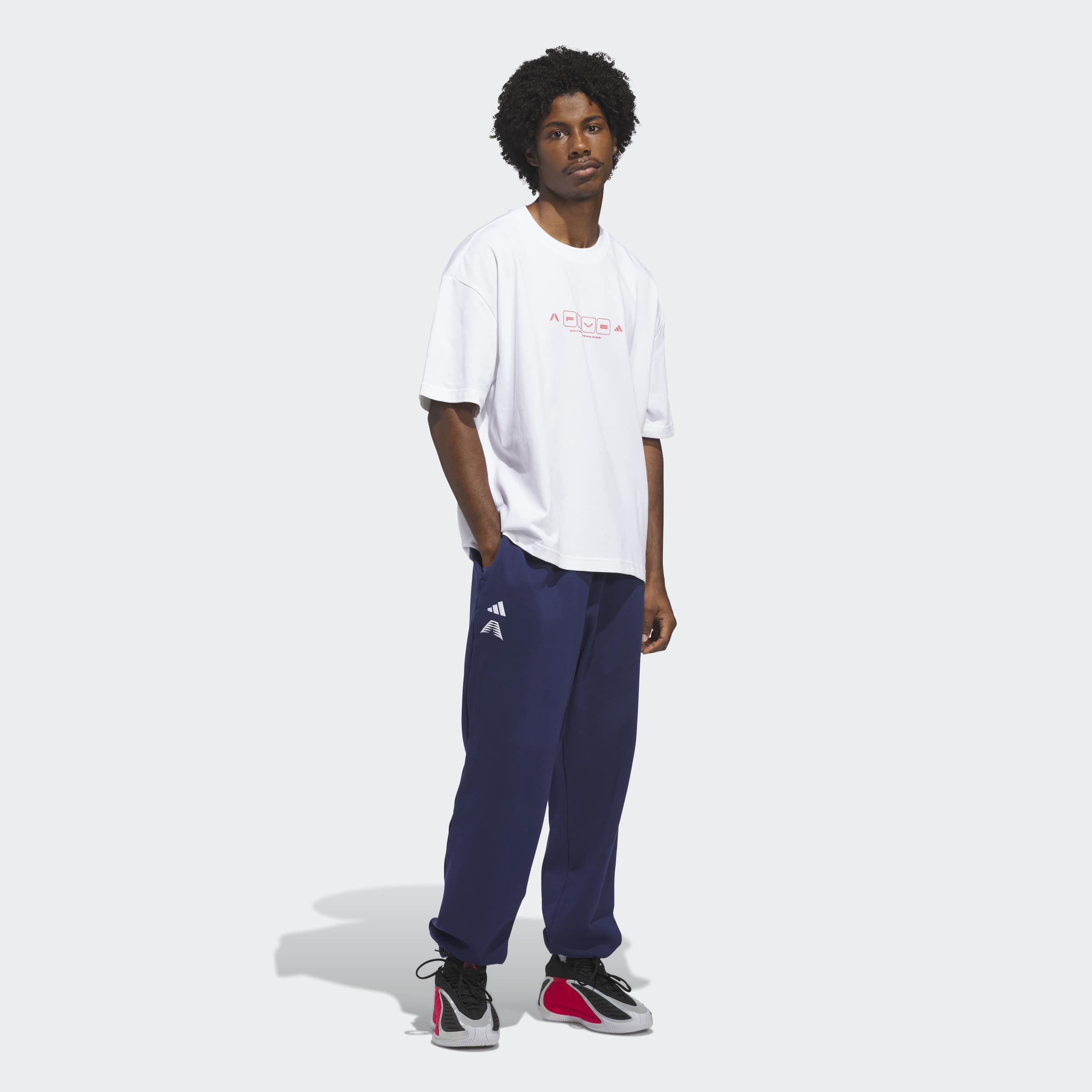 ANTHONY EDWARDS WORLD OF 5 חולצת טי