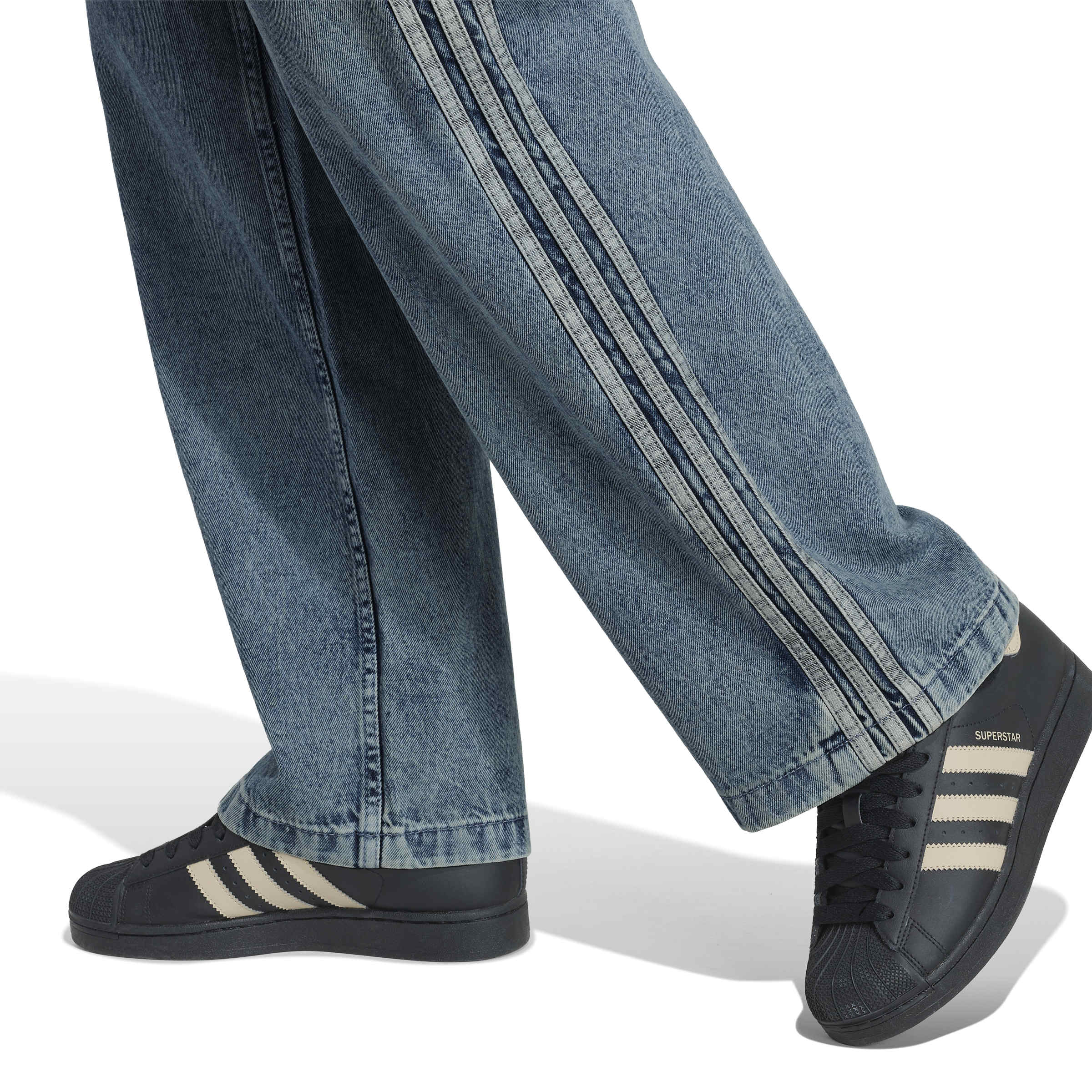 Firebird Loose Denim Tracksuit Bottoms מכנס ארוך