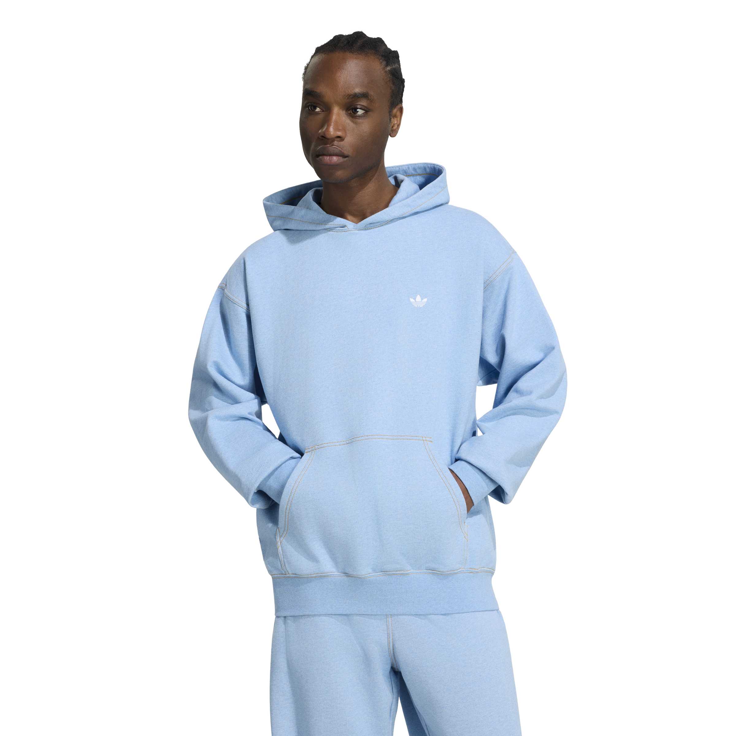 Trefoil Essentials Melange Loose French Terry  סווטשירט