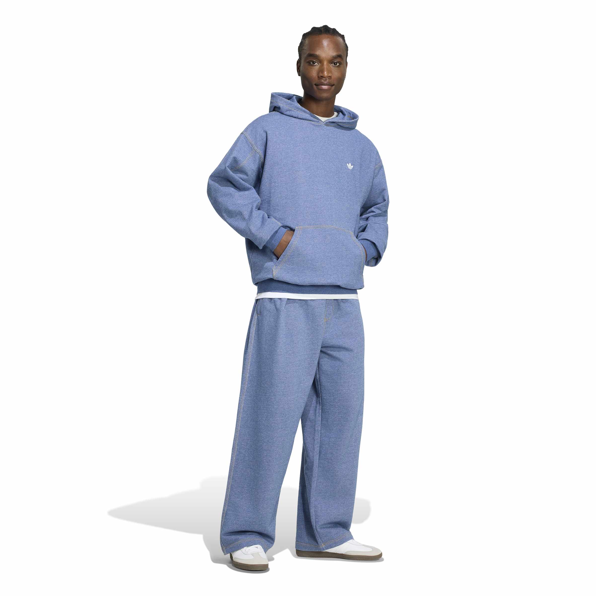 Trefoil Essentials Melange Loose French Terry סווטשירט