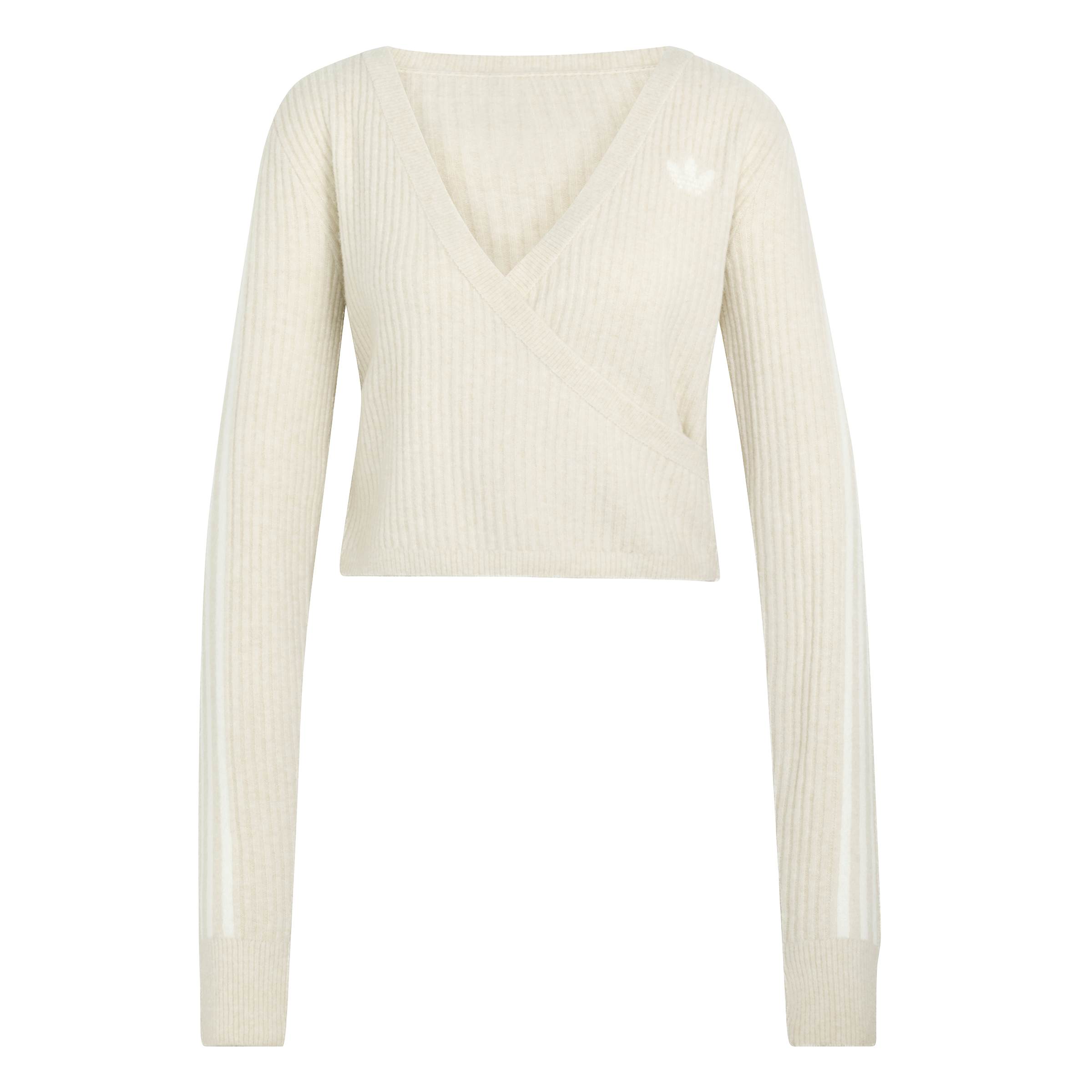 Knitted Wrap Around ג'קט
