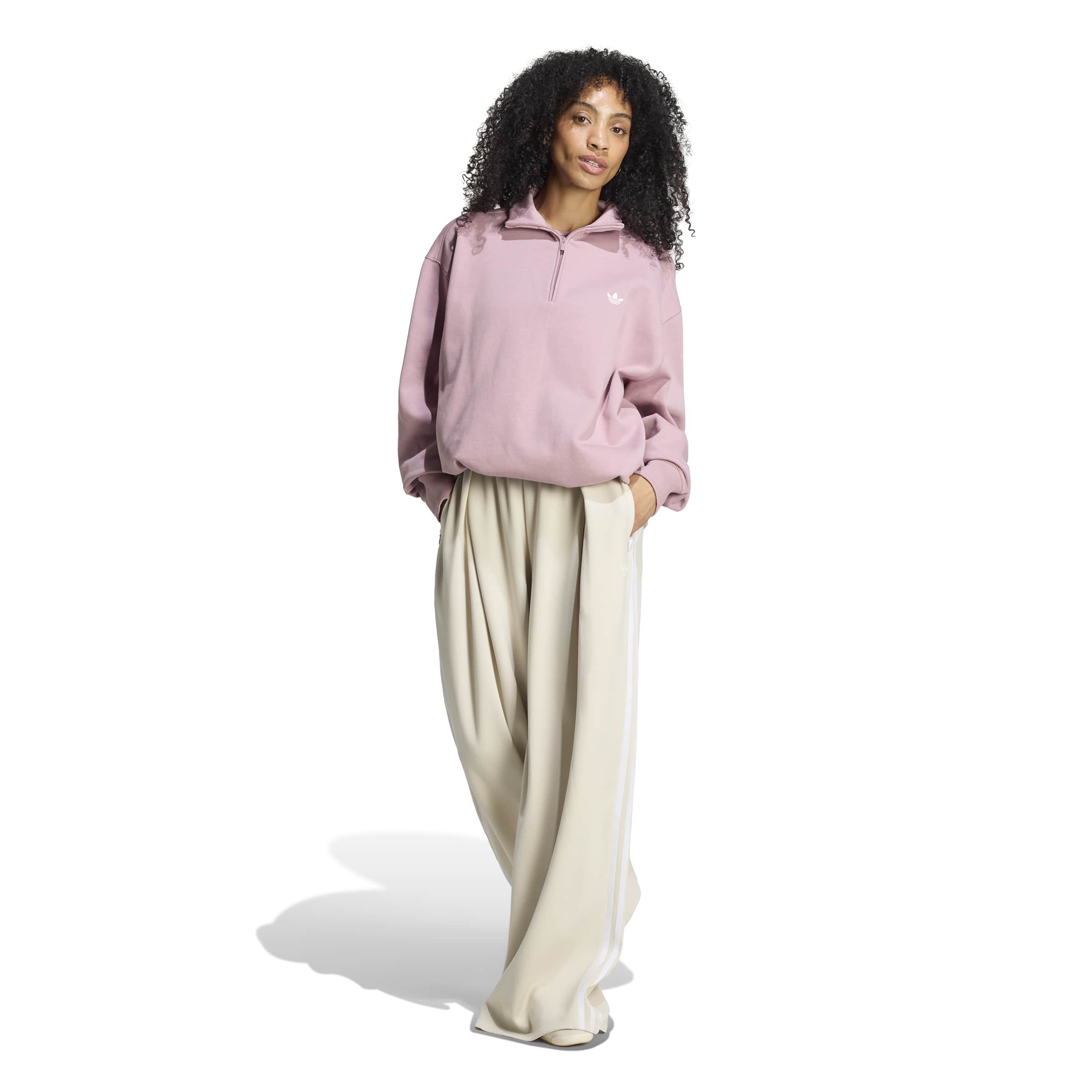 Pleated מכנס ארוך