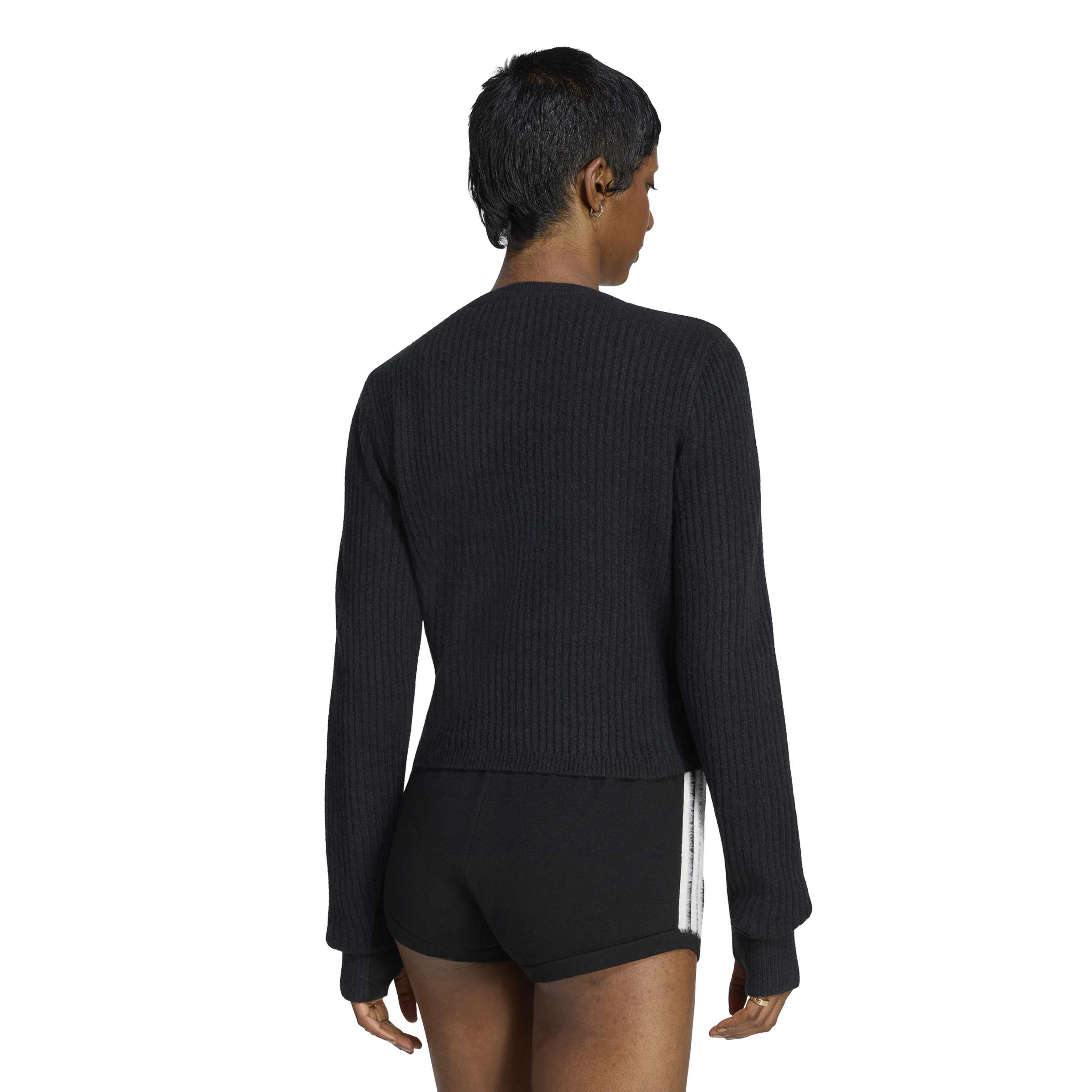 Knitted Wrap Around ג'קט