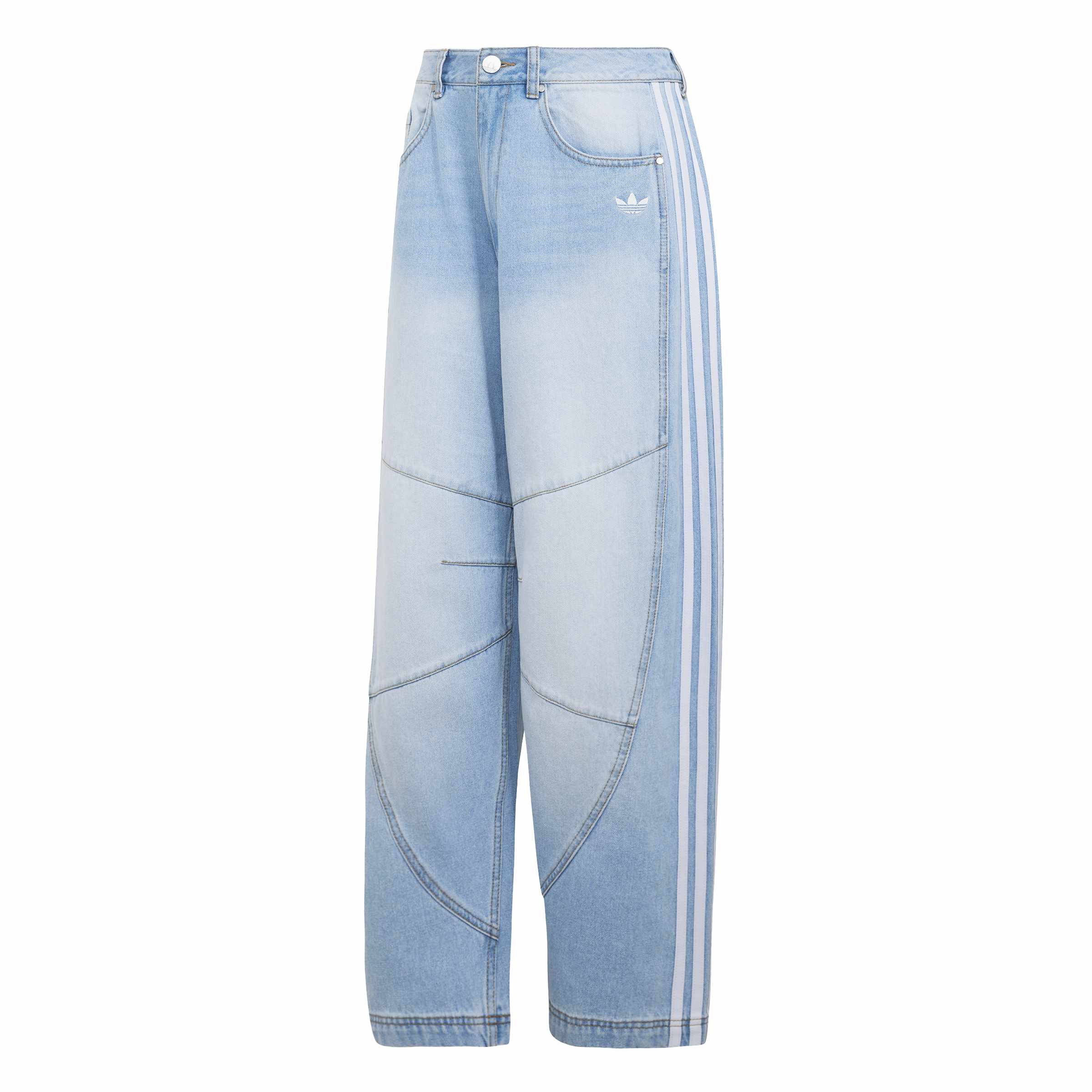 Denim Barrel מכנס ארוך