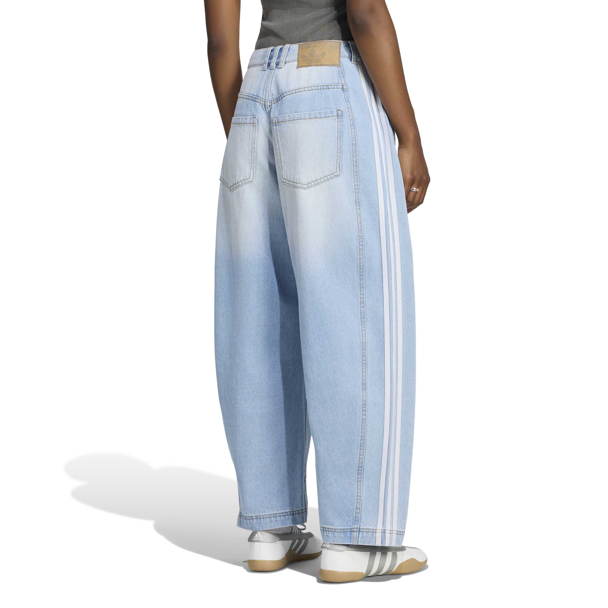 Denim Barrel מכנס ארוך