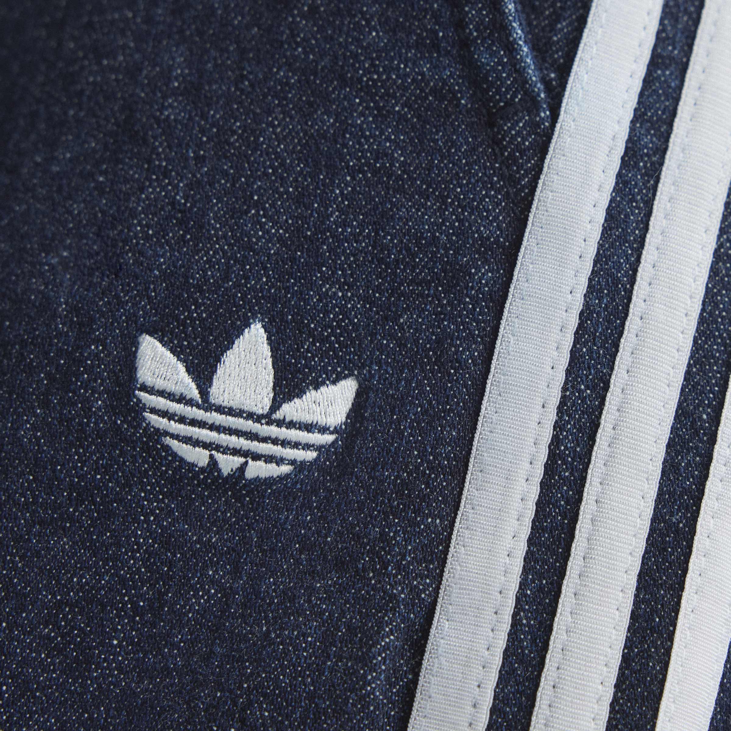 Denim Pleats מכנס ארוך