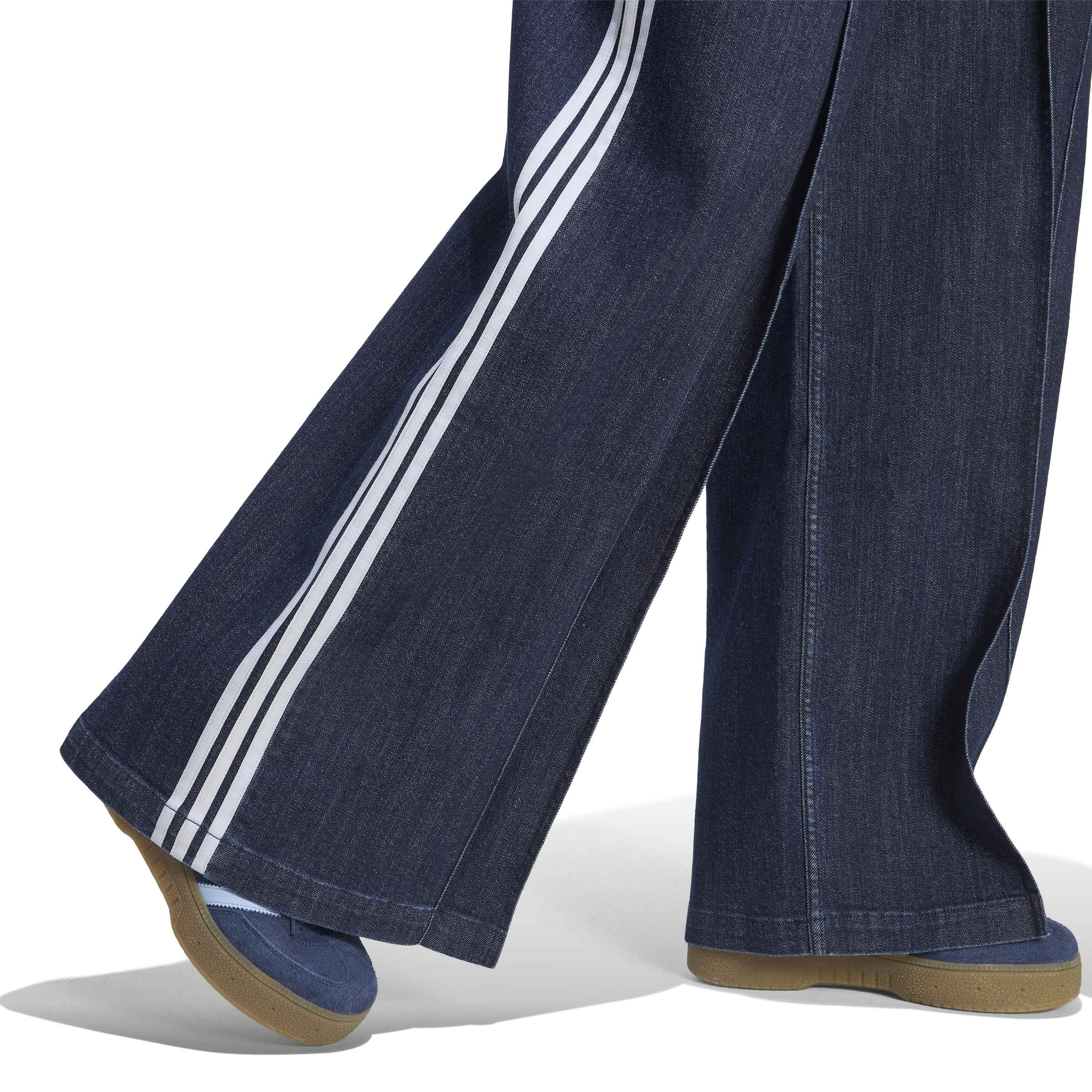 Denim Pleats מכנס ארוך