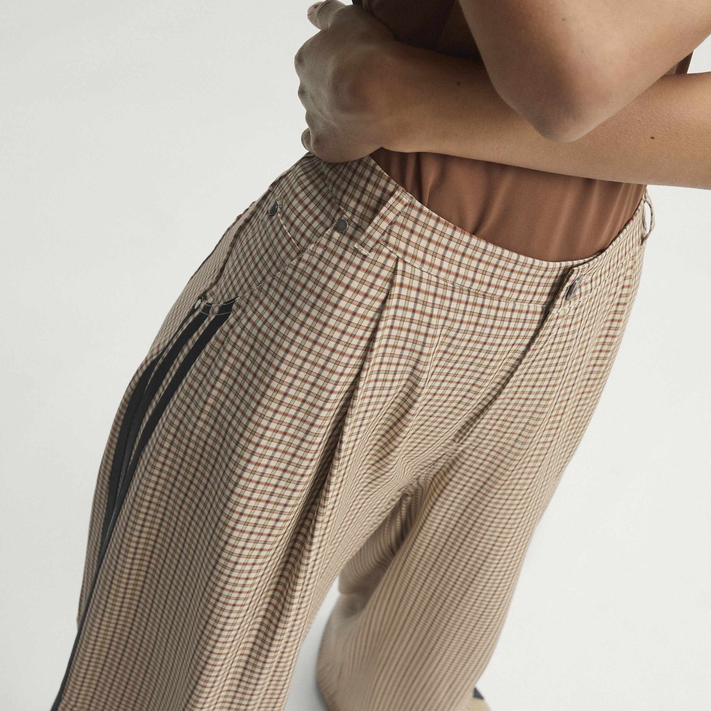 CHECKS TROUSER מכנס ארוך