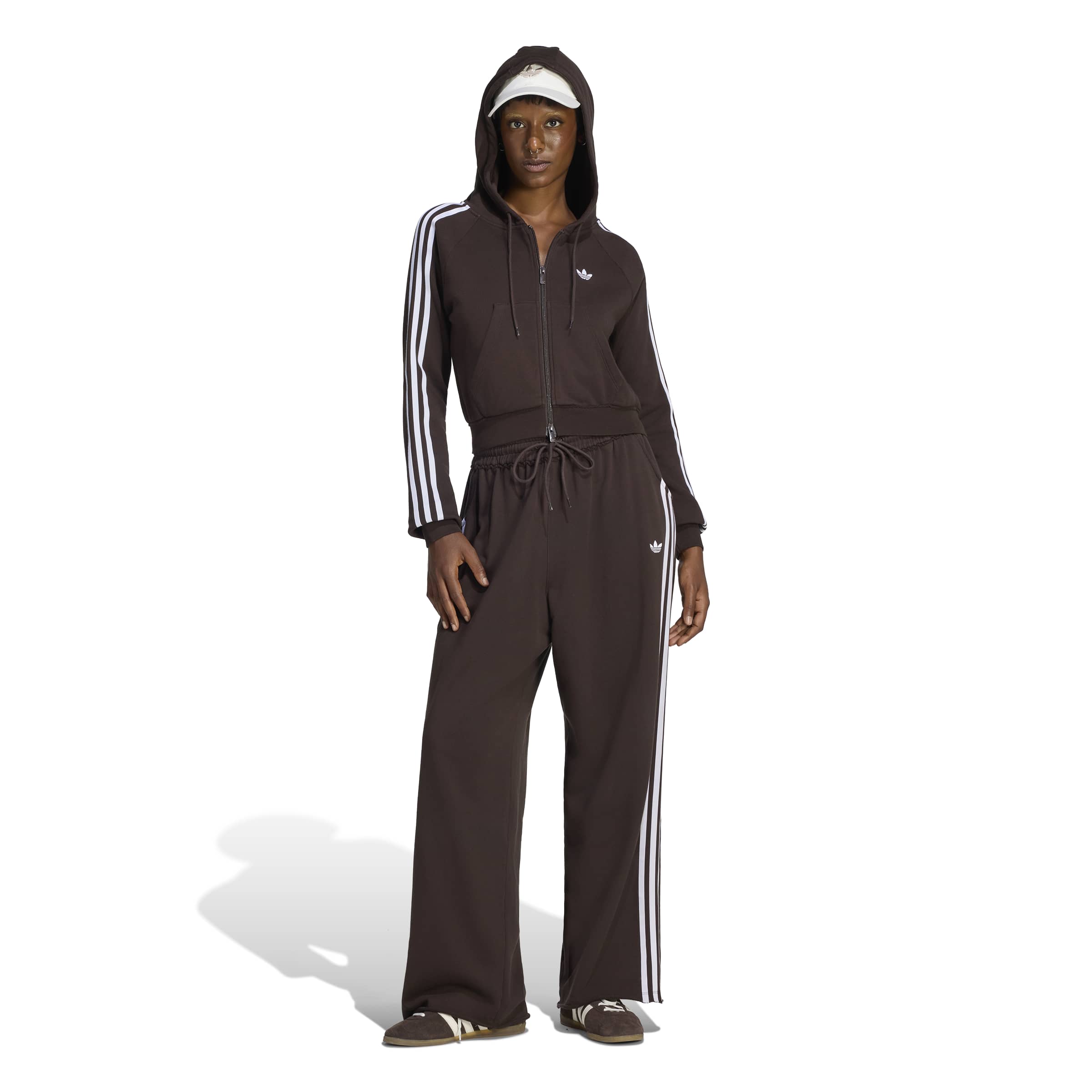 Graphic Short Front Zip Track Top ג'קט