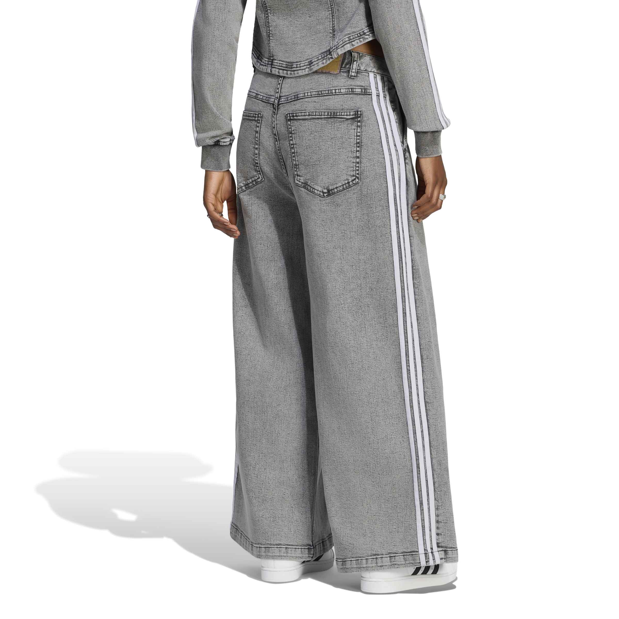 Denim Pleats מכנס ארוך
