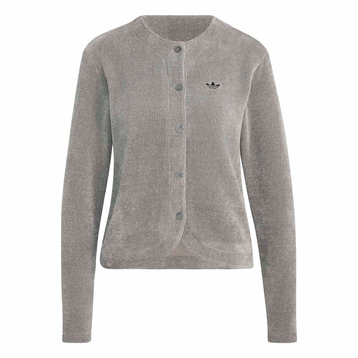 Prem Ess Chenille Button Up קרדיגן