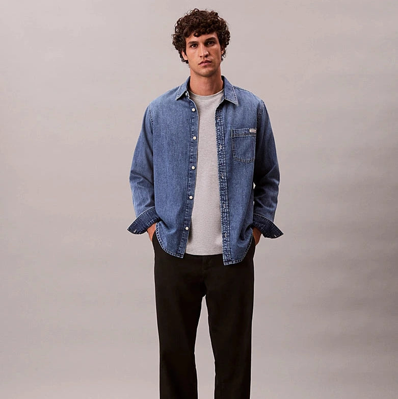 WAFFLE BADGE CREWNECK סווטשירט