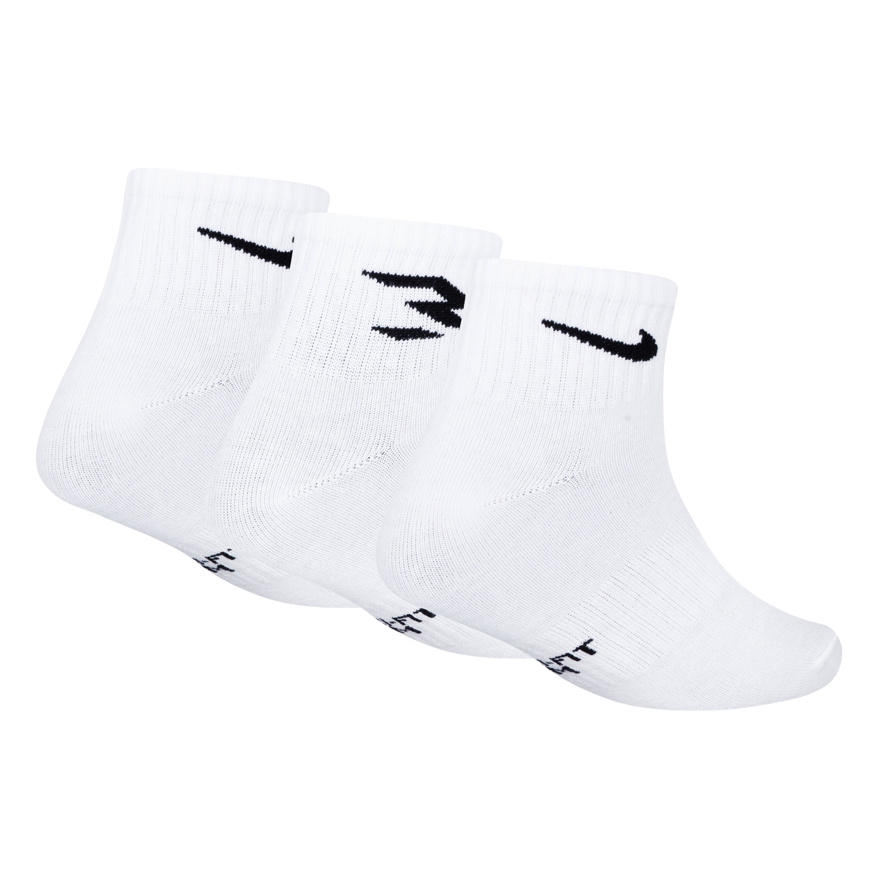 LIGHTWEIGHT DRI-FIT ANKLE שלושה זוגות גרביים