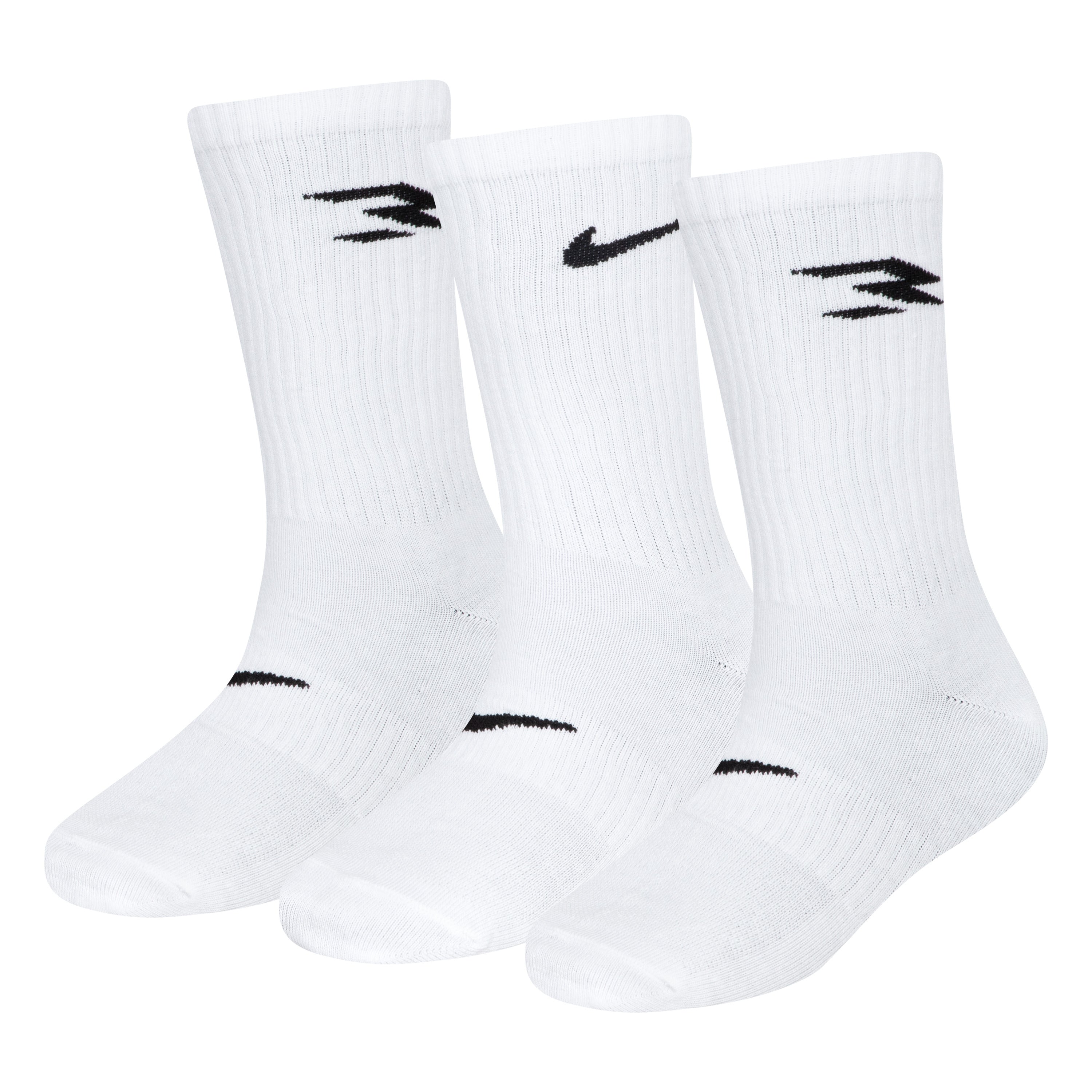 LIGHTWEIGHT DRI-FIT CREW שלושה זוגות גרביים