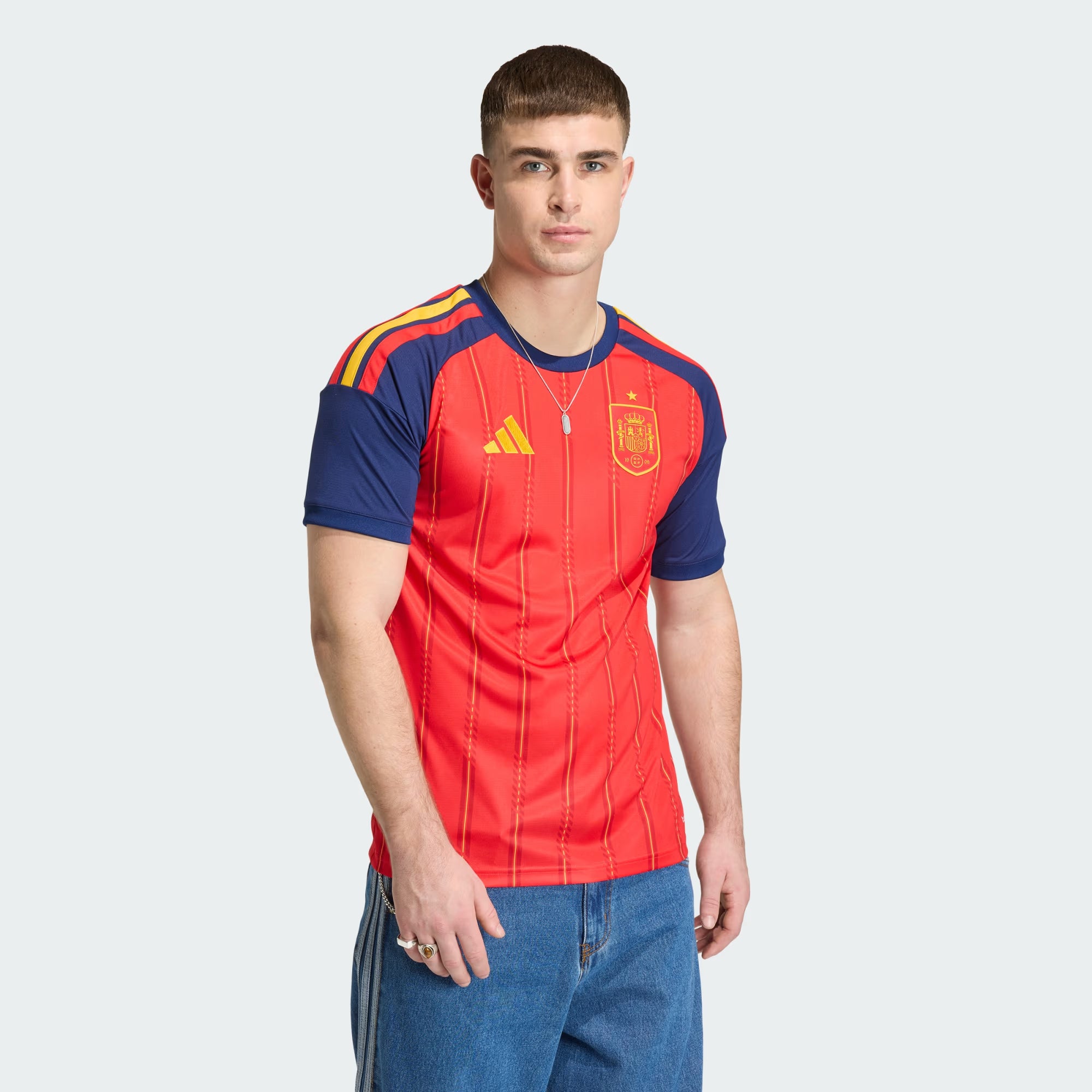 Spain 26 Home Jersey טי שירט