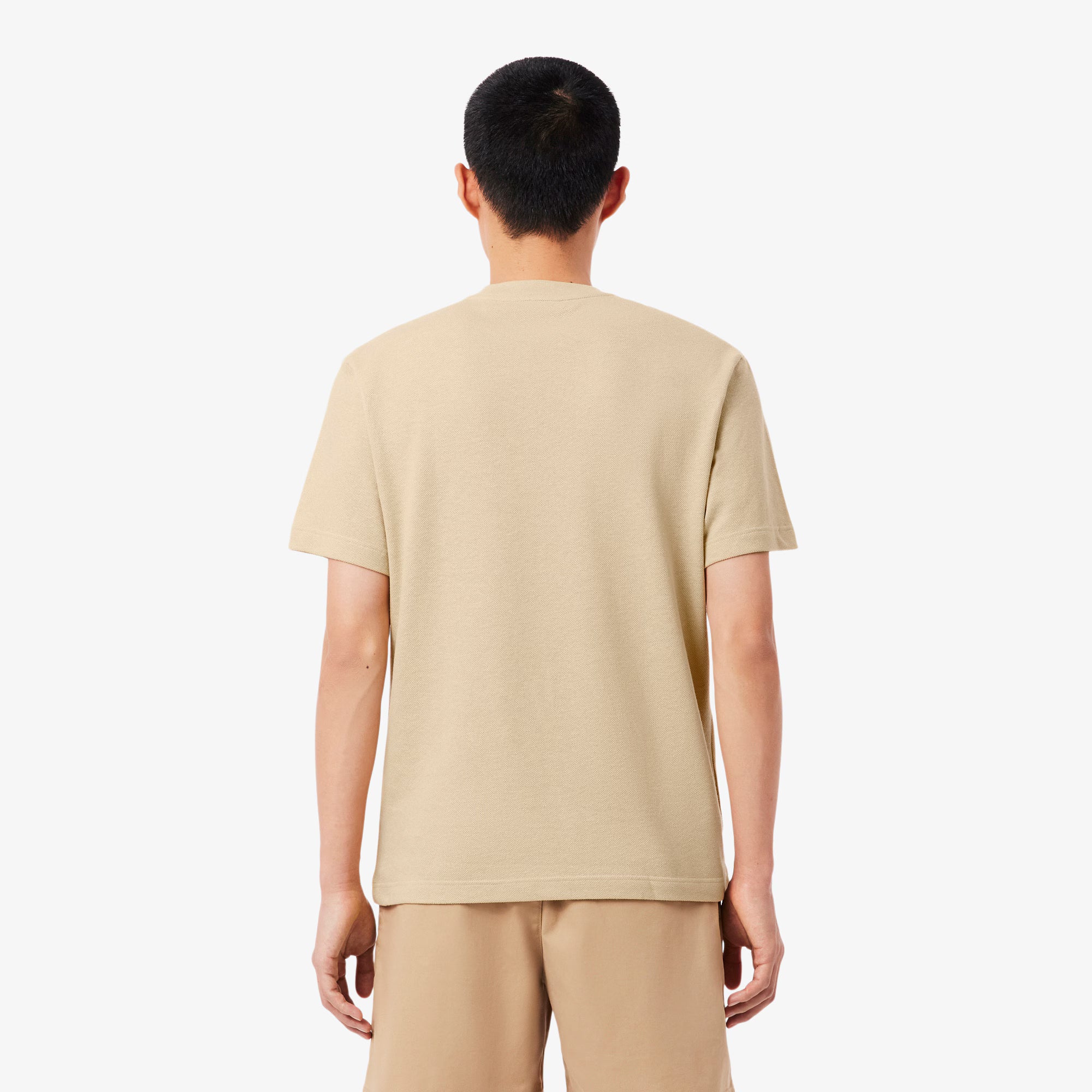 Heavy Cotton and Linen Piqué טישרט
