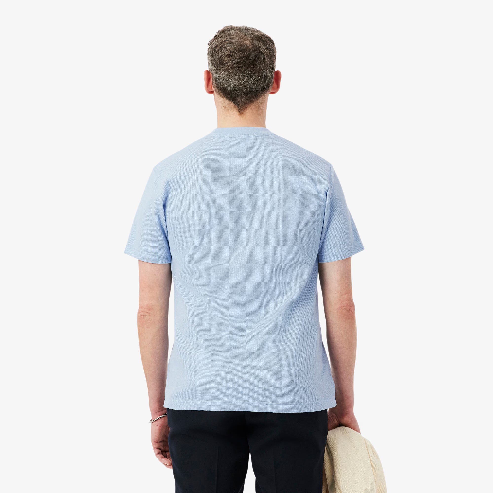 Heavy Cotton and Linen Piqué טישרט