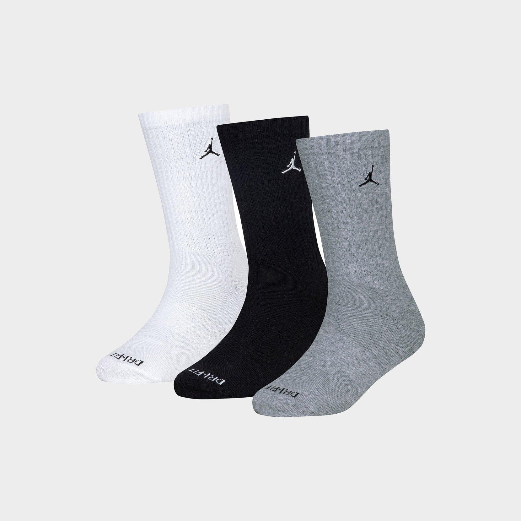 LIGHTWEIGHT DRI-FIT CREW מארז 3 גרביים