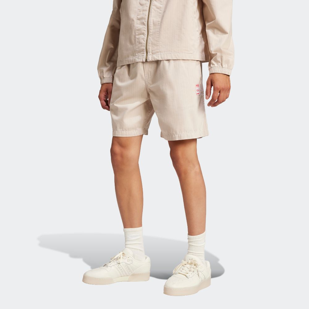 WORKWEAR מכנסיים קצרים בשילוב לוגו