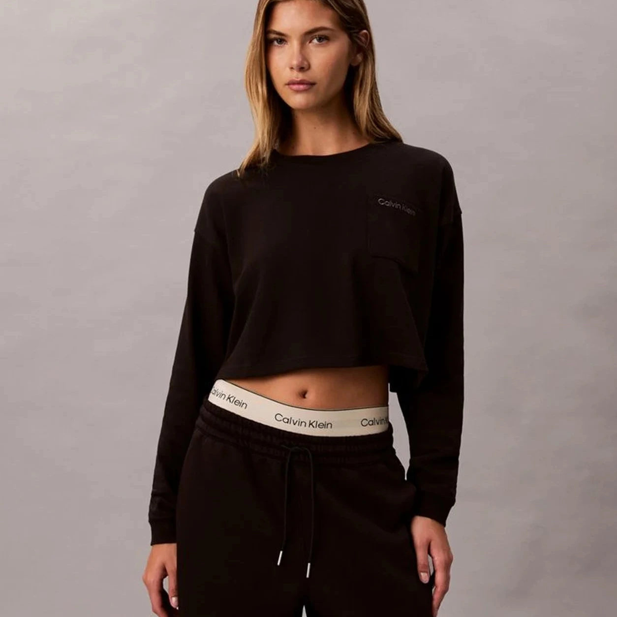 CROPPED LOUNGE חולצת טי